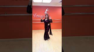 Chunari Chunari saree dance tutorial  simple steps for wedding dance vishakhasdance chunari [upl. by Ado]