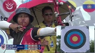 NUR IEKA HARIESYA vs JOEY TAN  Recurve Women Individual Final  KMK2024 Siri 2 [upl. by Fuld]