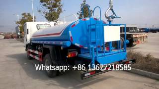 Isuzu Water Tank Truck ELF Water Sprinkler Truck NPR Water Bowser Tanker Truck 330m3 [upl. by Bohs671]