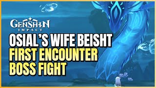 Beisht First Encounter amp Boss Fight With Shenhe  Genshin Impact Version 24 [upl. by Landy]