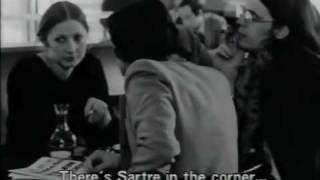 JeanPierre Léaud amp Sartre  quotThe Mother and the Whorequot 1973 [upl. by Rabjohn327]