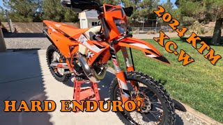 2024 KTM XCW Hard Enduro special edition [upl. by Sinnal104]