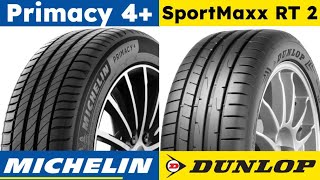 Michelin Primacy 4 vs Dunlop SportMaxx RT 2 [upl. by Herrmann]