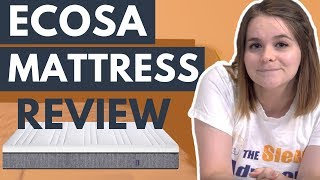 Ecosa Mattress Review by Sleep Advisor [upl. by Scarlett60]