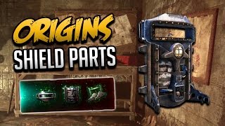 BO3 quotORIGINSquot SHIELD Guide  ALL Parts amp Spawns Black Ops 3 DLC 5 Zombies Chronicles [upl. by Imuya33]