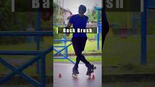 Back Brush  Freestyle Slalom Trick Training [upl. by Nawad785]