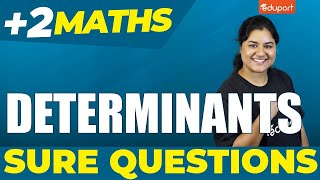 Plus Two Maths  Sure Questions  Determinants  Eduport Plus Two [upl. by Aihsaei146]