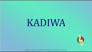 KADIWA Tagalog [upl. by Gwenn]