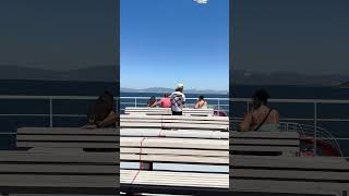 Thasos ferry boat trip thassos viral travel greece boat ferry [upl. by Nereen]