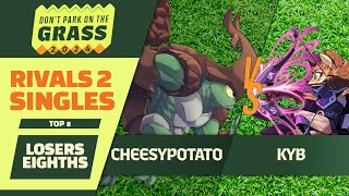 Kyb Fleet vs CheesyPotato Kragg  DPG 2024  Rivals of Aether 2 Losers Eighths Top 8 [upl. by Olecram]