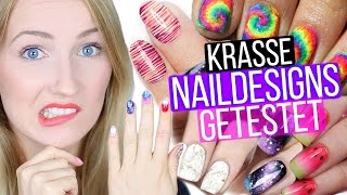 Die KRASSESTEN NAGELDESIGNS GETESTET TOP oder absoluter FAIL TheBeauty2go [upl. by Rebane]