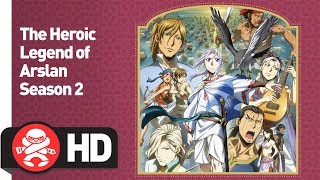 The Heroic Legend of Arslan Season 2  Official Trailer [upl. by Etterb]