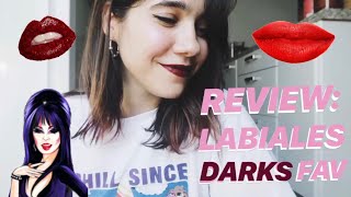 REVIEW MIS LABIALES FAV EDICIÓN DARKS [upl. by Llenral]