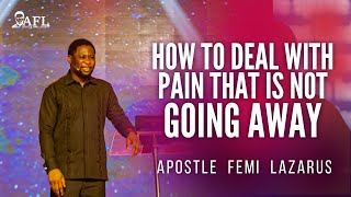 HOW TO DEAL WITH PAIN THAT IS NOT GOING AWAY [upl. by Botsford]