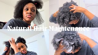 Natural Hair Maintenance  4C Clarifying Haircare Routine  Redken ALL SOFT [upl. by Castor]