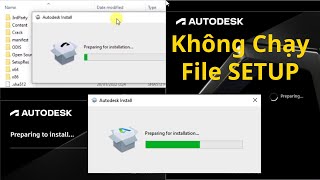 Khắc phục lỗi Preparing for installation Lỗi tự động thoát khi ấn setup cài revit  CÁCH 2 MỚI [upl. by Welsh]