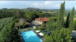 Agriturismo Casanova di Pescille Farmhouse San Gimignano Tuscany [upl. by Enriqueta]