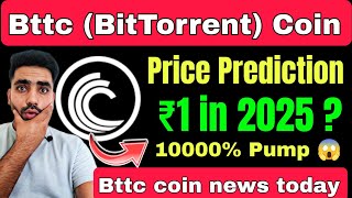 Bttc coin news today  Bttc BitTorrent Coin Price Prediction  Bitcoin News Today [upl. by Seleta]