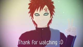 MMD x naruto Gone Sabaku no Gaara [upl. by Skiest]