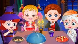 Baby Hazel Halloween Party  Baby Halloween Game for Kids amp Babies  Dora the Explorer [upl. by Edya]