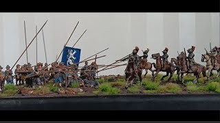 1632  The Swedish Blue Brigade 28mm Diorama [upl. by Caputo]