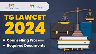 TG LAWCET 2024  Counselling process  Required Documents education [upl. by Ahgiel]