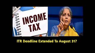 Income Tax Return Deadline Extended August 31 [upl. by Hyatt667]