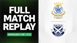 Schoolboy Cup 2023  Patrician Brothers Fairfield v Matraville Sports  Full Match Replay  Round 1 [upl. by Waddle969]