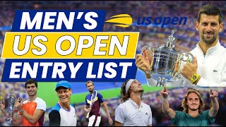 US Open  Mens Entry List [upl. by Friedberg100]