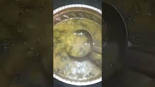 basale soppu dal fry dhanvi enjoy shorts spices karnataka special [upl. by Nanor294]