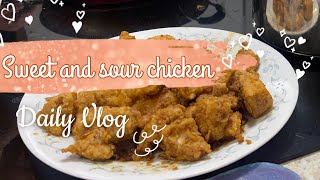 Crispy Sweet amp Sour Chicken Recipe  Easy amp Delicious 😋 [upl. by Yenatirb]