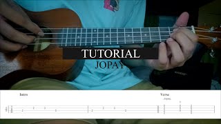 Jopay  Mayonnaise  Fingerstyle Ukulele  TUTORIAL  TAB [upl. by Phina]