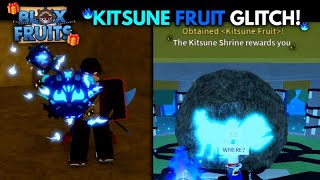 KITSUNE FRUIT FROM SHRINE GLITCH 🌀⛩️  Blox Fruits 🎁 GIFT [upl. by Oriole]