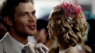 TVD 3x20  Klaus and Caroline dance at Decade Dance  Klaroline Scenes HD [upl. by Elery]