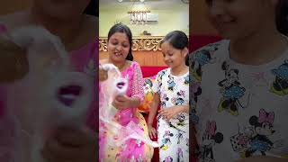 Dhwani Ka Aaya Naya Rainy Season Gift  Cute Sisters VLOGS minivlog shorts [upl. by Ailla]