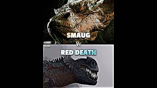 Smaug vs Red Death hobbit smaug httyd vsedit vsbattle hobbits lordoftherings kaijubattle [upl. by Harmonie]