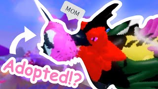 Getting ADOPTED on Feather Family Roblox [upl. by Codie]