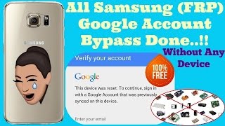 Samsung J7 SMJ710F Google Account Bypass FRP Reset Done [upl. by Curcio19]