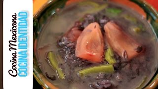 Receta de Frijoles Quebrados con Nopales Receta Mexicana Yuri de Gortari [upl. by Adah996]