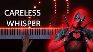 George Michael  Careless Whisper Piano Version [upl. by Lehcor]