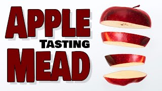 Apple Mead  Super Simple Cyser One YEAR Tasting 2021 Version Honey Wine with Apples [upl. by Frayda]