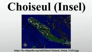 Choiseul Insel [upl. by Attenyw]