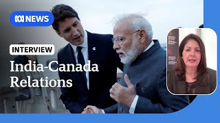 How significant is the breakdown in IndiaCanada relations  ABC NEWS [upl. by Taima]