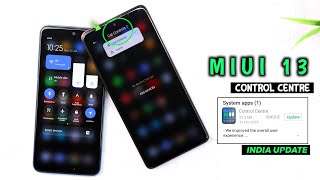 New MIUI 13 Control Centre Update New Quick Access Feature [upl. by Cedric]