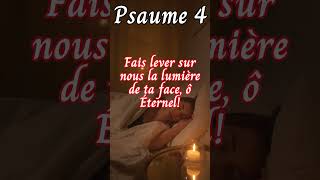 Lecture du Psaume 4 psaumes bible [upl. by Tihw]