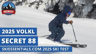 2025 Volkl Secret 88  SkiEssentialscom Ski Test Review [upl. by Eimam]