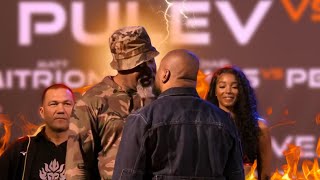 Shannon Briggs Face Off Rampage Jackson Highlights [upl. by Eriam818]