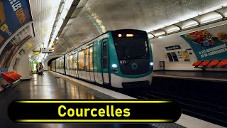 Metro Station Courcelles  Paris 🇫🇷  Walkthrough 🚶 [upl. by Htiek]