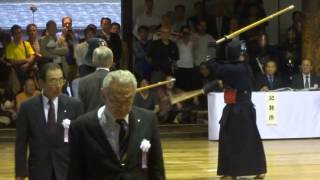 112th Kyoto Taikai tachiai Fujii sensei [upl. by Ivah]