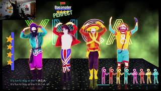 Just Dance 2021 YMCA ALL PERFECT MOVES score 13309 Dancer of the week 7122021 [upl. by Omolhs]